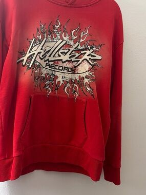 Red Hellstar Records Graphic Hoodie - Brand Unspecified